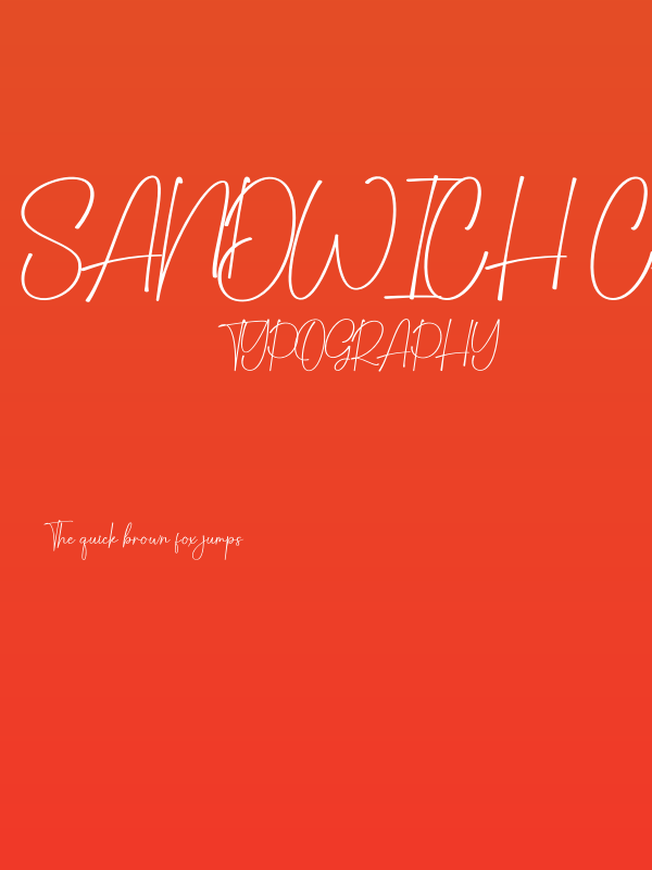 Sandwich Christmas Poster