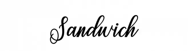 Sandwich  免费字体下载