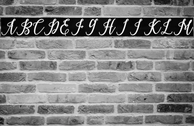 Sandwich Font examples