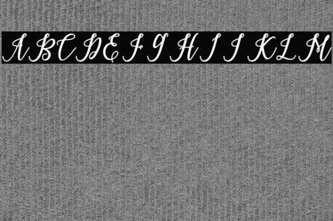 Sandwich Font examples