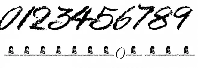 Sandy Bay Font OTHER CHARS