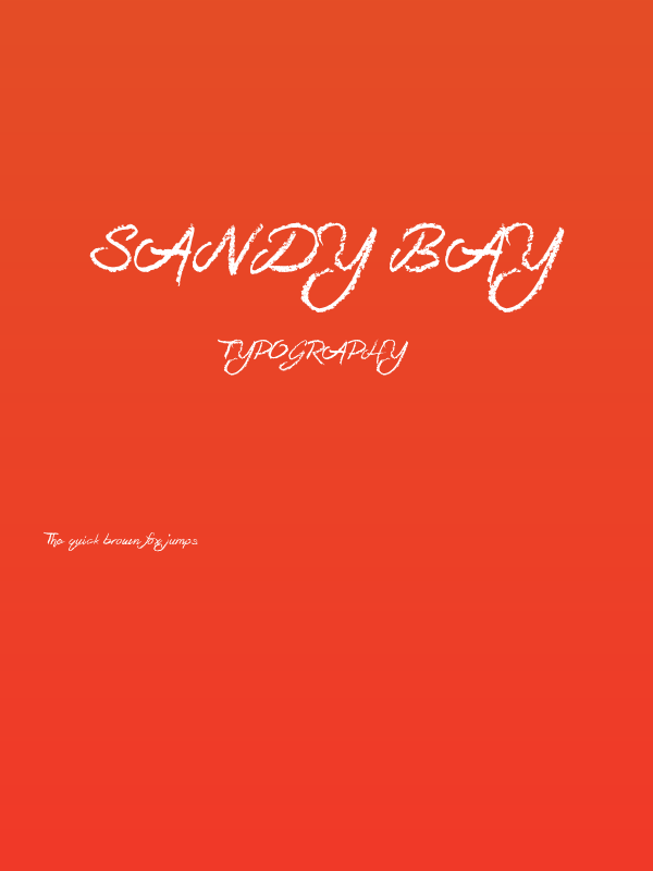 Sandy Bay Poster