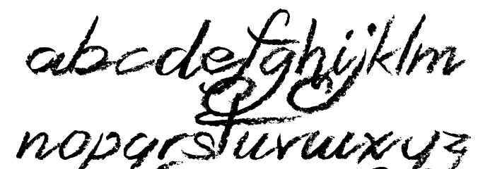 Sandy Bay Font LOWERCASE