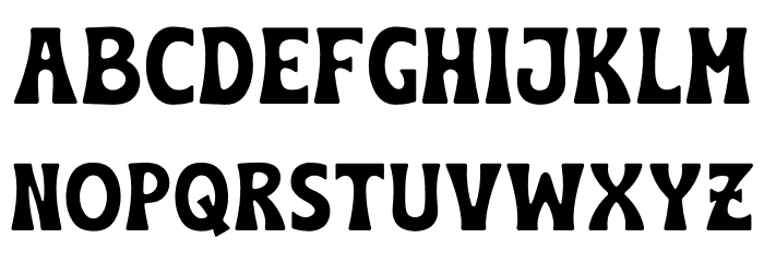 Sandy Bold Font LOWERCASE