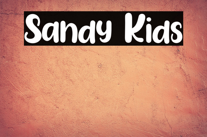 Sandy Kids Example 1
