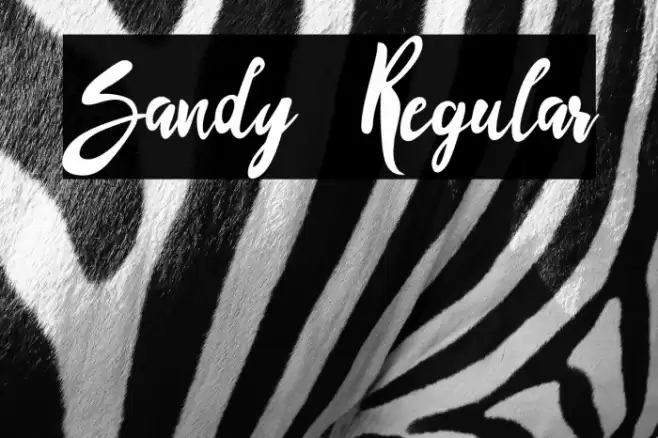 Sandy Regular Polices examples