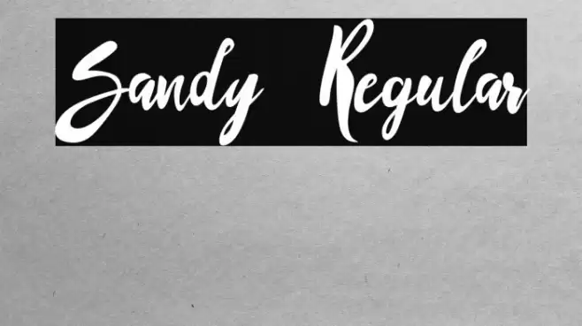 Sandy Regular Polices examples