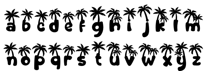 Sandy Toes Palm Polices MINUSCULES