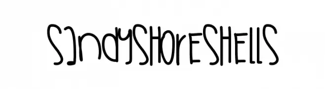 SandyShoreShells  Fuentes Gratis Descargar
