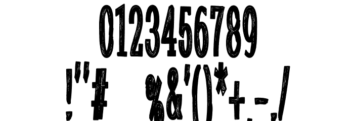 Sanek Font OTHER CHARS
