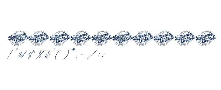 Sanetury Grethan DEMO VERSION Italic Other Characters