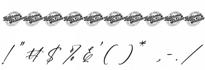 Sanetury Grethan DEMO VERSION Italic Polices AUTRES CHARS