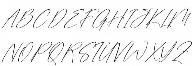 Sanetury Grethan DEMO VERSION Italic Polices MAJUSCULES