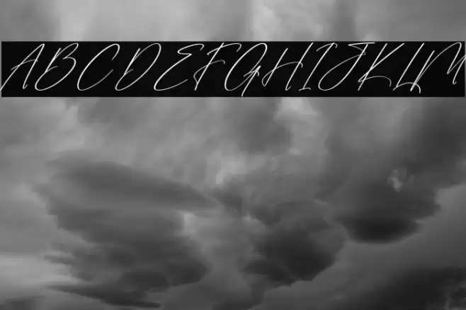 Sanetury Grethan DEMO VERSION Italic Polices examples