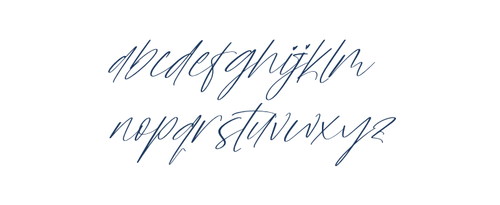 Sanetury Grethan DEMO VERSION Italic Lowercase