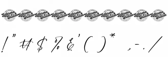 Sanetury Grethan DEMO VERSION Polices AUTRES CHARS