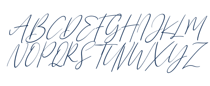 Sanflorida Italic Uppercase