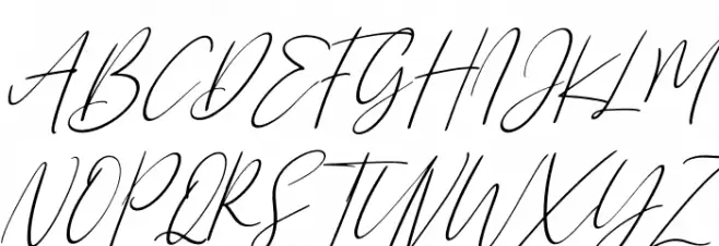 Sanflorida Italic Font UPPERCASE