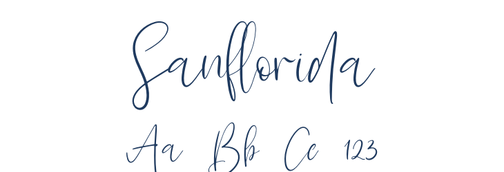 Sanflorida Font Preview