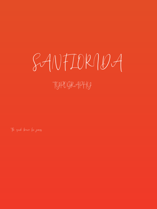 Sanflorida Poster