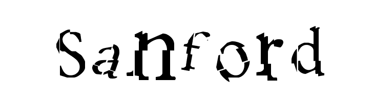 Sanford  baixar fontes gratis