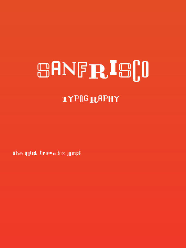 Sanfrisco Poster