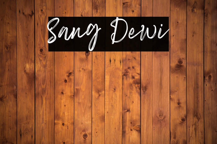 Sang Dewi Example 2