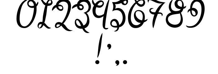 Sang Fatchurrohmah Font OTHER CHARS