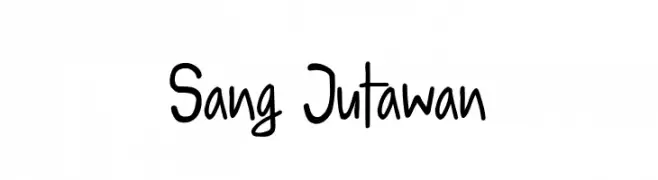 Sang Jutawan  baixar fontes gratis