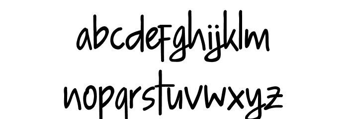 Sang Jutawan Font LOWERCASE