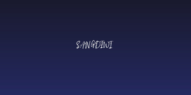 SangDewi Social Header