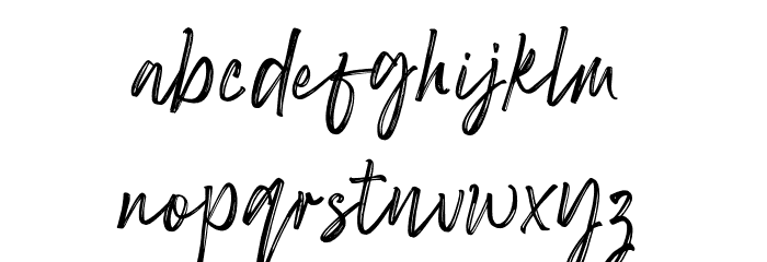 SangDewi Font LOWERCASE
