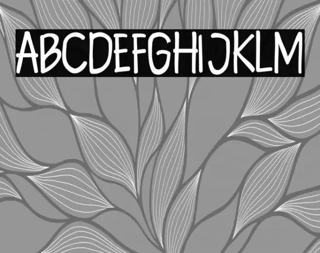 SangJutawan Font examples