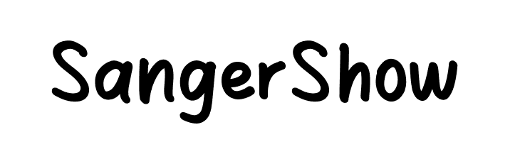 Sanger Show  フリーフォントのダウンロード