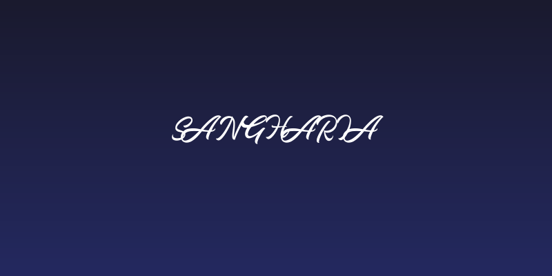 Sangharia Social Header