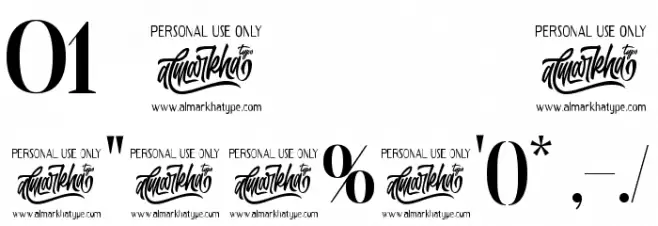 Sangira Font OTHER CHARS