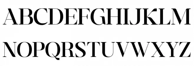 Sangira 字体 大写