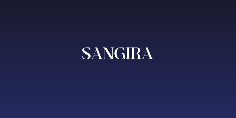 Sangira Social Header