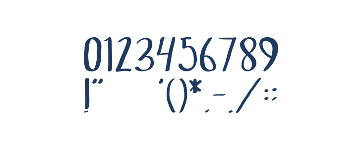 Sangkala Regular Other Characters