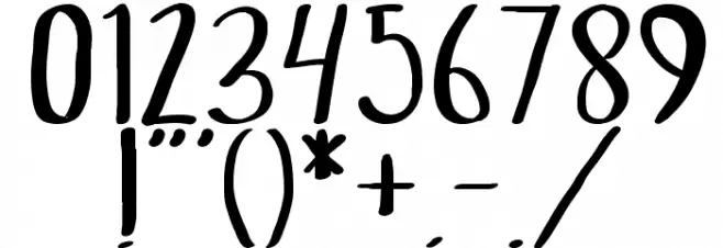 Sangkala Regular Font OTHER CHARS