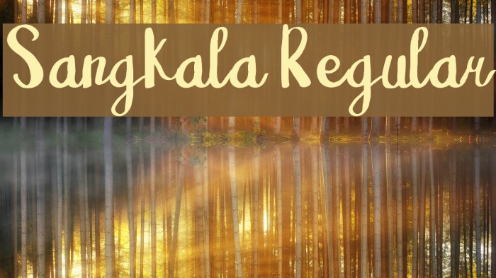 Sangkala Regular Example 1