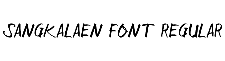 Sangkalaen Font Regular  नि: शुल्क फ़ॉन्ट्स डाउनलोड