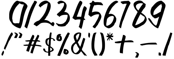 Sangkalaen Font Regular Font OTHER CHARS