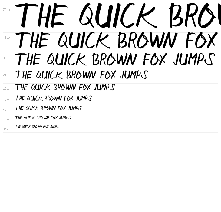 Sangkalaen Font Regular Waterfall