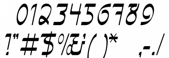 Sangkuriang Font OTHER CHARS