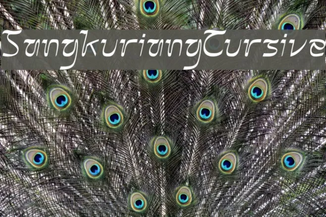 SangkuriangCursive Example 2