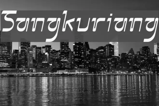 Sangkuriang Font examples