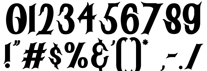Sangkury Font OTHER CHARS