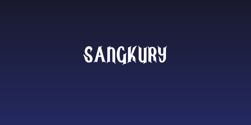 Sangkury Social Header