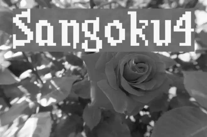 Sangoku4 Font examples